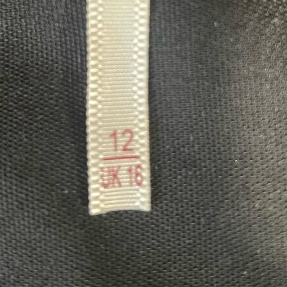 Free People Women's Black Velvet Mini Skirt Size 12 Short - Picture 4 of 7